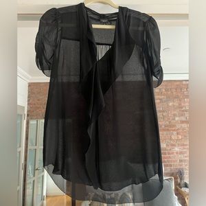 Aritzia Sheer Blouse